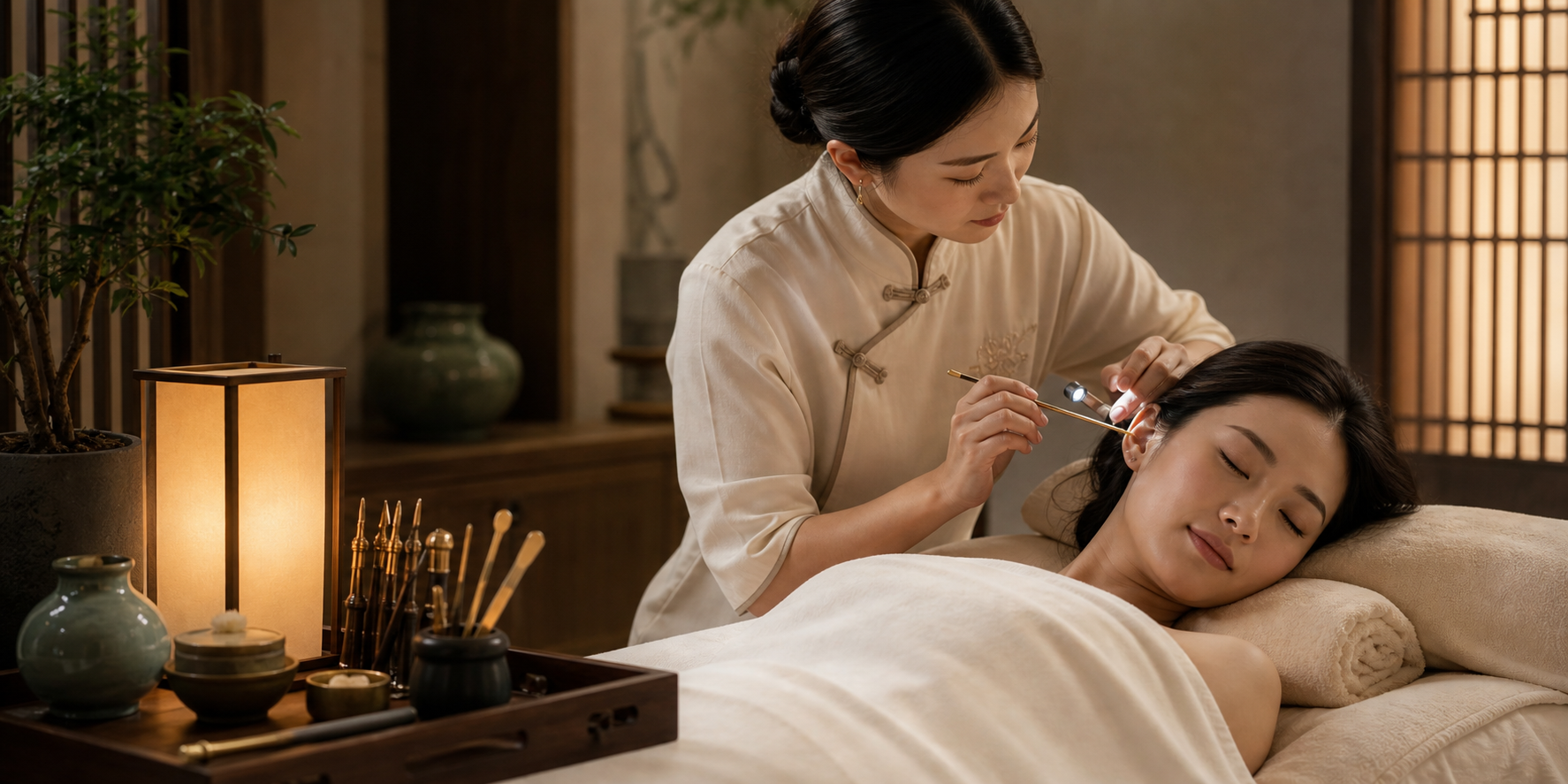 China Wellness Reset Chinese ear spa